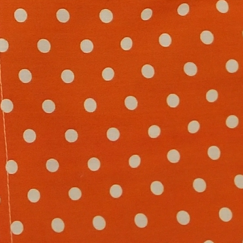 Orange & White trumpet hem skirt - Picture 2 of 4